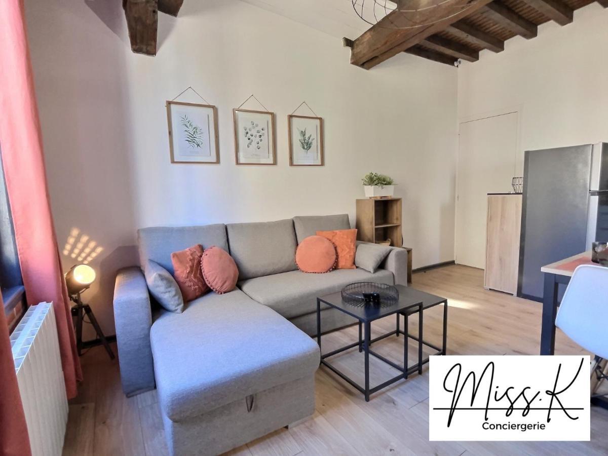 דירות Châtillon-sur-Chalaronne "La Fenetre Sur Le Marche" De Miss.K Conciergerie מראה חיצוני תמונה